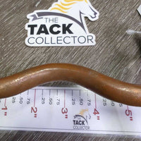 Low Port Copper Western Curb Bit *gc, dirty, residue, scratches, scrapes, older
