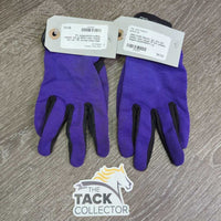 Cloth Gloves *gc, mnr dirt, stains, rubs, snags & hair, peeled fingers
