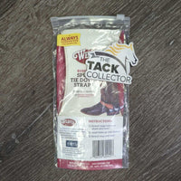 2 Rubber Super Tie Down Western Spur Straps, bag*new
