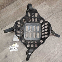 Plastic Grazing Muzzle, 4 Biothane Straps *gc, mnr faded, clean, scratches, residue, chews?scrapes
