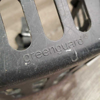 Plastic Grazing Muzzle, 4 Biothane Straps *gc, mnr faded, clean, scratches, residue, chews?scrapes
