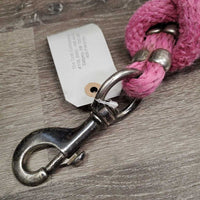 Nylon Lead Rope *gc/fair, v.stiff, faded, frayed, stains mnr dirt
