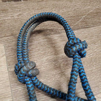 Hvy Stiff Nylon Rope Halter *vgc, mnr dirt, stains, rubs

