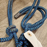 Hvy Stiff Nylon Rope Halter *vgc, mnr dirt, stains, rubs
