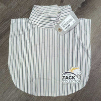Light 100% Show Shirt Dickie, velcro collar *vgc, seam puckers, crinkles, older
