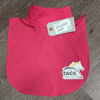 Light 100% Cotton Show Shirt Dickie, velcro collar *vgc, seam puckers, crinkles, older
