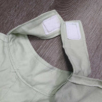 Hvy Show Shirt Dickie, velcro collar *gc, seam puckers, crinkles, older, edge threads
