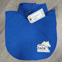 Light 100% Show Shirt Dickie, velcro collar *gc, seam puckers, crinkles, older
