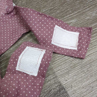 Show Shirt Dickie, velcro collar *gc, puckers, faded, older, loose edge threads
