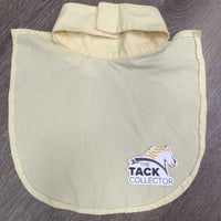 Light 100% Show Shirt Dickie, velcro collar *gc, seam puckers, crinkles, older, stains

