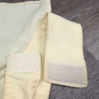 Light 100% Show Shirt Dickie, velcro collar *gc, seam puckers, crinkles, older, stains
