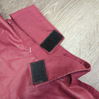 Light 100% Show Shirt Dickie, velcro collar *gc, seam puckers, crinkles, older, faded corner/edges

