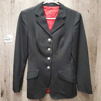 Hvy Dressage Show Jacket *gc, older, lining holes & repairs
