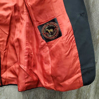 Hvy Dressage Show Jacket *gc, older, lining holes & repairs
