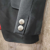 Hvy Dressage Show Jacket *gc, older, lining holes & repairs
