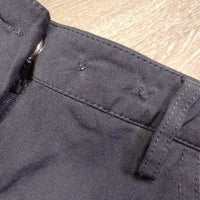 Euro Seat Breeches *gc/fair, seam puckers, faded, shrunk?, NO Buttons, peeling knees
