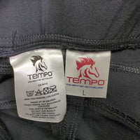 High Waist Euro Seat Breeches, Pull on *gc, mnr faded, peeling stickes & seam puckers, dirt?stain, older
