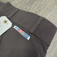 Full Seat Breeches *gc, faded, seam puckers, rubs, pills, older, stretched seat, mnr undone seam, curled inside waist
