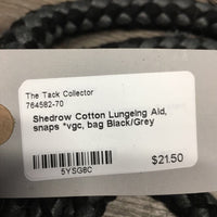 Cotton Lungeing Aid, snaps *vgc, bag
