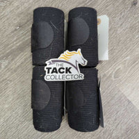 4 Stretchy Exercise Leg Wraps *gc, clean, hairy, rubs, snags, pills

