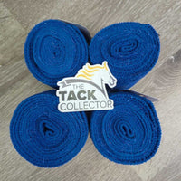 4 Thin Fleece Polos *gc/fair, clumpy, hairy, older, rubs
