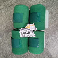 4 Stretchy Cotton Leg Wraps *vgc/gc, clean, mnr dirt, stains, residue & hair
