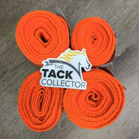 4 Thin Polo Wraps, bag *gc/fair, clean, v.clumpy, stains, rubs & hair, older
