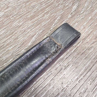 Padded Leather Bling Browband *vgc, mnr dirt, missing bling
