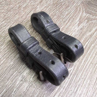 4x Plastic Bit Clips, 2x Leather Bit Hangers *like new
