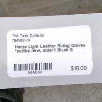 Light Leather Riding Gloves *xc/like new, older?
