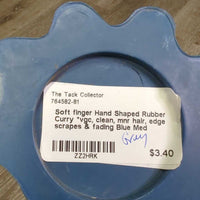 Soft finger Hand Shaped Rubber Curry *vgc, clean, mnr hair, edge scrapes & fading
