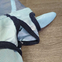 Fine Mesh Fly Mask, ears *vgc, clean, hairy, clumpy, NO Zip off Nose

