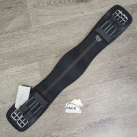Neoprene Short [Dressage Girth, 2x els *vgc, clean, mnr hair, residue & film
