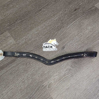 V Shaped Padded Brow Band, bling, 2x charm *vgc, clean & mnr dirt/residue

