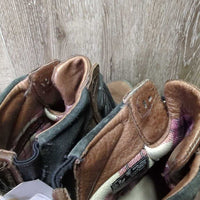 Winter Paddock Boots, lace *vgc, clean, mnr scuffs, scratches, dirt & stains
