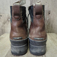 Winter Paddock Boots, lace *vgc, clean, mnr scuffs, scratches, dirt & stains
