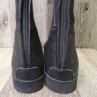 Synthetic & Leather Winter Dress Boots, zips, 2x fleece inserts, zips *like new, v.mnr dirt

