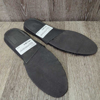 Synthetic & Leather Winter Dress Boots, zips, 2x fleece inserts, zips *like new, v.mnr dirt
