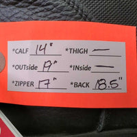 Synthetic & Leather Winter Dress Boots, zips, 2x fleece inserts, zips *like new, v.mnr dirt
