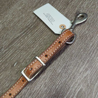Leather Tie Down Strap, 2 Conway Buckles, snap *xc/like new, mnr rubs & dent
