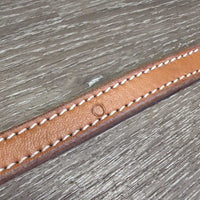 Leather Tie Down Strap, 2 Conway Buckles, snap *xc/like new, mnr rubs & dent
