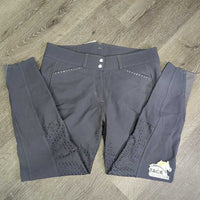 Full Sticky Seat Breeches, bling *vgc, mnr snags/run, seam puckeres
