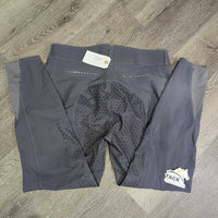 Full Sticky Seat Breeches, bling *vgc, mnr snags/run, seam puckeres
