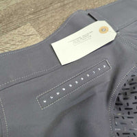 Full Sticky Seat Breeches, bling *vgc, mnr snags/run, seam puckeres
