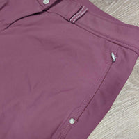 Full Sticky Seat Breeches *gc, mnr faded, pulled seat seam, curled waist lining, seam puckers, rubs

