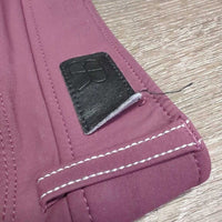 Full Sticky Seat Breeches *gc, mnr faded, pulled seat seam, curled waist lining, seam puckers, rubs
