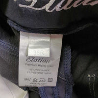 Euro Seat Breeches *vgc, v.faded, mnr unstitched seam, curled inner waist, rubbed & pilly seat
