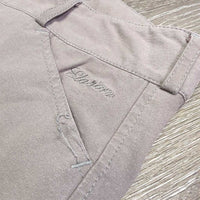 Euro Seat Breeches *gc, faded, seam puckers, seat rubs & discolored/stains, rubs, pills
