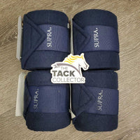 4 Fleece Polos, Drawstring Bag *like new, mnr hair
