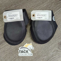 Pr Closed Hind Boots, velcro *vgc/xc, clean, v.mnr scratches & pilly edges
